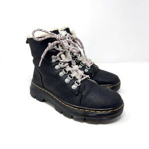Dr. Martens COMBS Faux Shearling Lined Women’s Boots SZ UK 5 / US 7 / EU 38